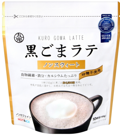 【超市點點好物】九鬼黑芝麻沖泡粉（砂糖不使用）