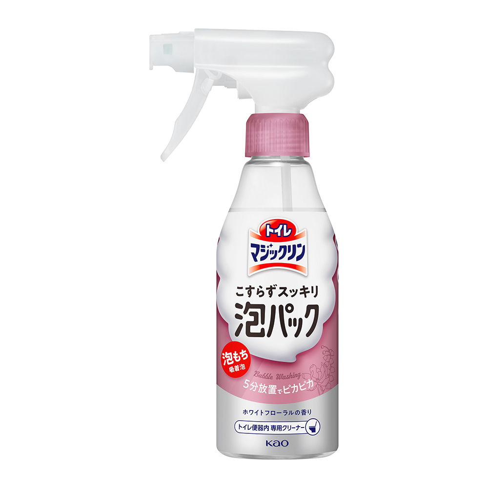 【超市點點好物】Kao馬桶清潔泡沫噴霧(白花香)300ml