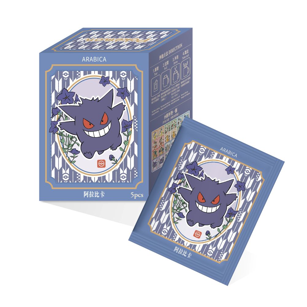 【超市】寶可夢濾掛咖啡5入-阿拉比卡