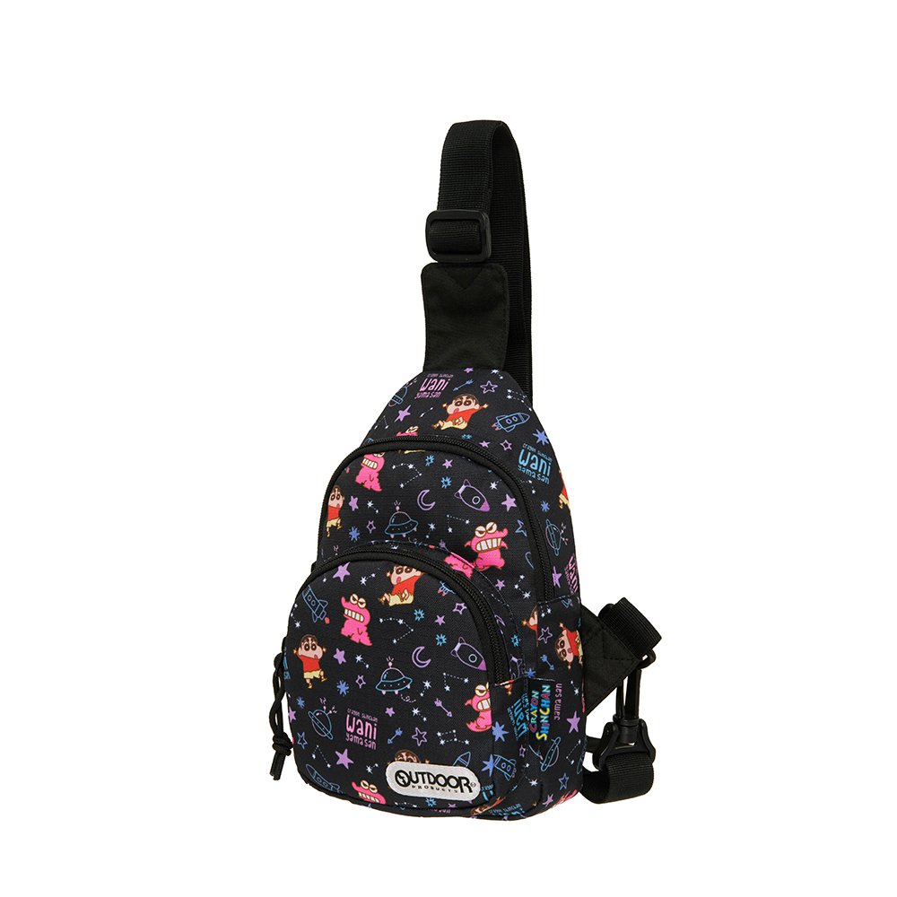 【小北門媽咪質感生活】Crayon Shinchan蠟筆小新鱷魚阿山單肩包