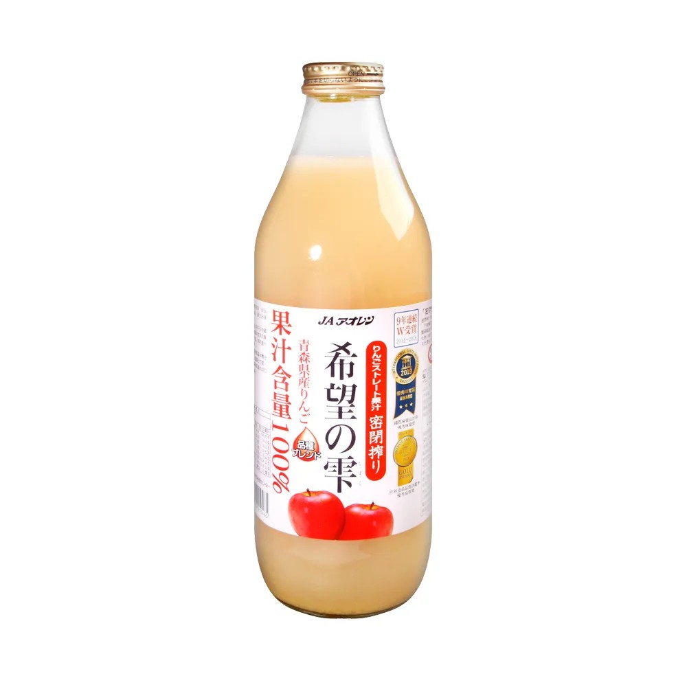 【宅配到府】希望之露蘋果汁1L*6入