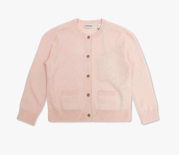 (台中)BURBERRY KIDS 薄長袖針織衫