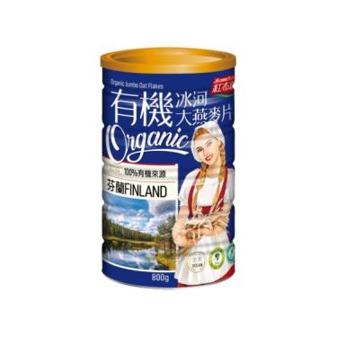 紅布朗有機冰河大燕麥片800g