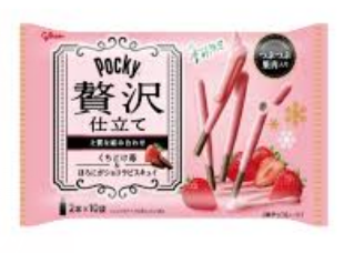 【超市點點好物】固力果奢華草莓風味餅乾棒110g