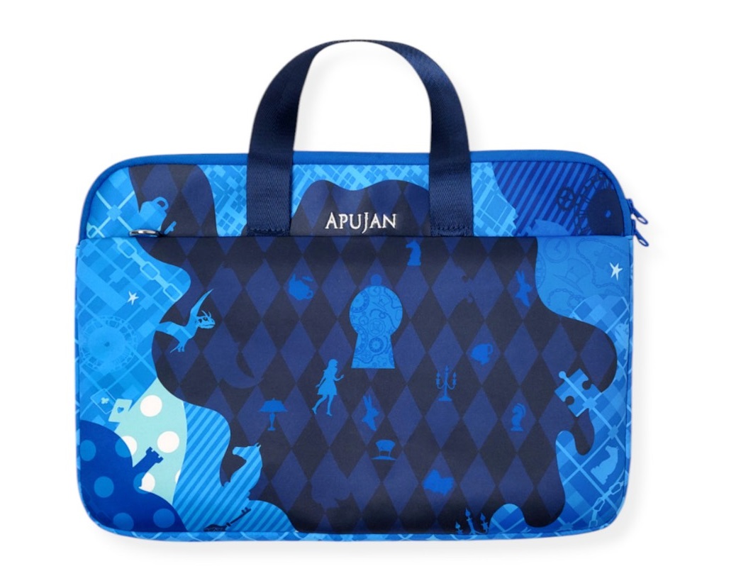 【A4 3F】APUJAN 愛麗絲的鏡子16吋印花筆電包