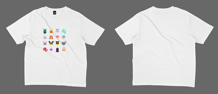 【勇者動畫】Ｑ版頭 T-shirt
