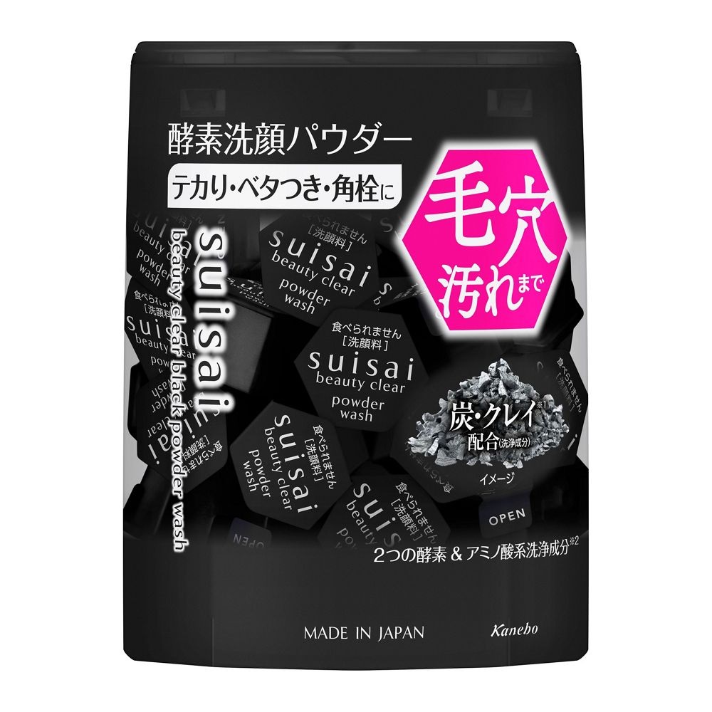 Kanebo】suisai 黑炭泥淨透酵素粉｜台中中港店｜skm online 新光三越