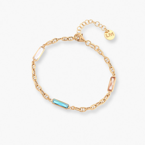 LUCIANO MILANO 晨光映語 純銀手鍊