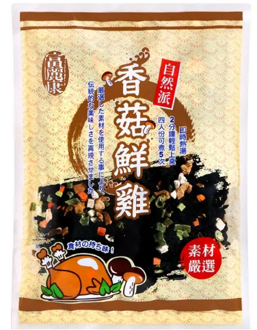 (西門)富麗康海帶芽湯-香菇鮮雞95g