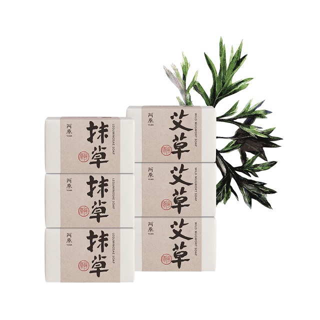 (台中)【初夏購物節 寵愛保養】艾草皂*3+抹草皂*3