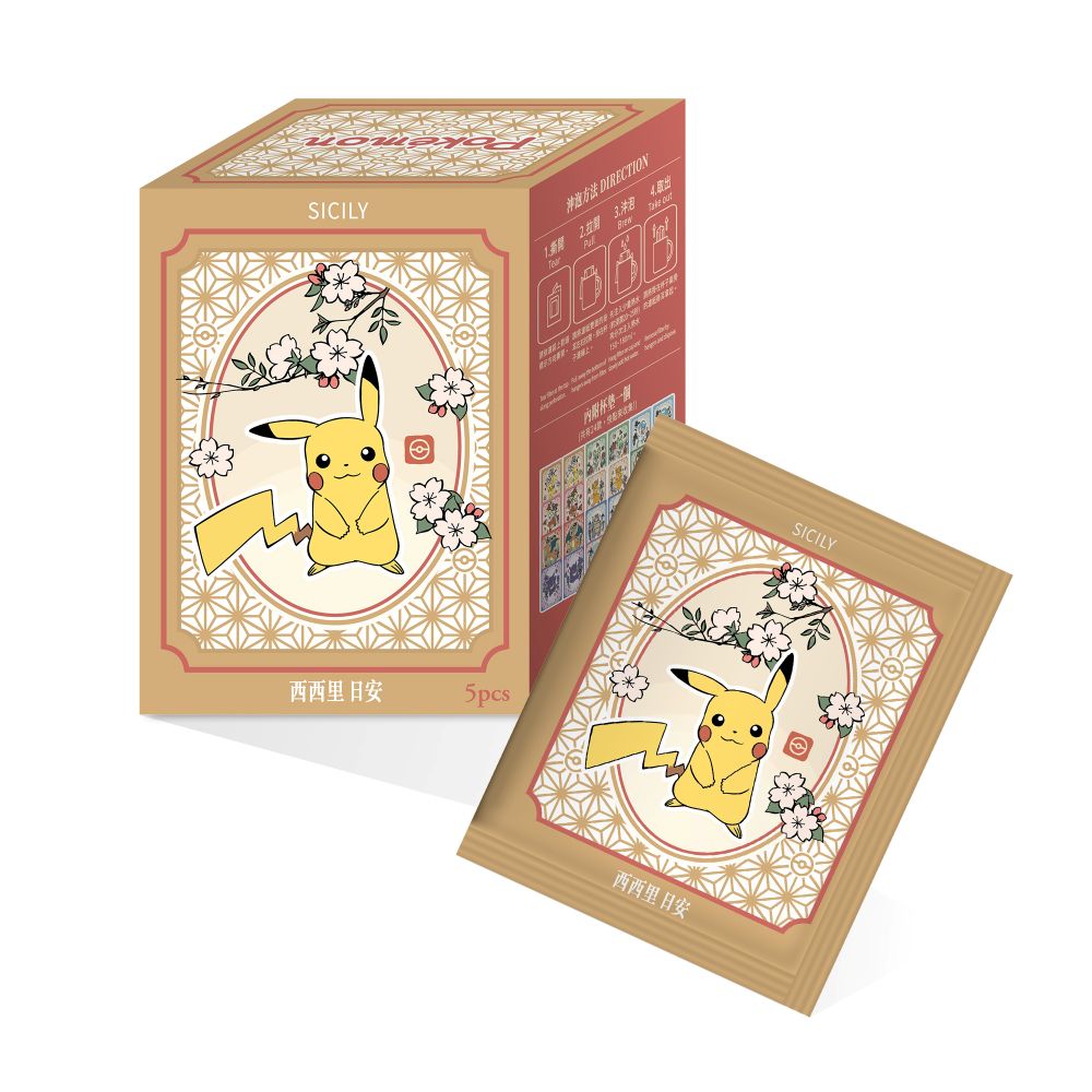 【超市】寶可夢濾掛咖啡5入-西西里 日安