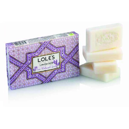 【A4 4F MACADAMIA】LOLE'S 土耳其薰衣草嫩膚浴皂 150g*4入組(純點換購)