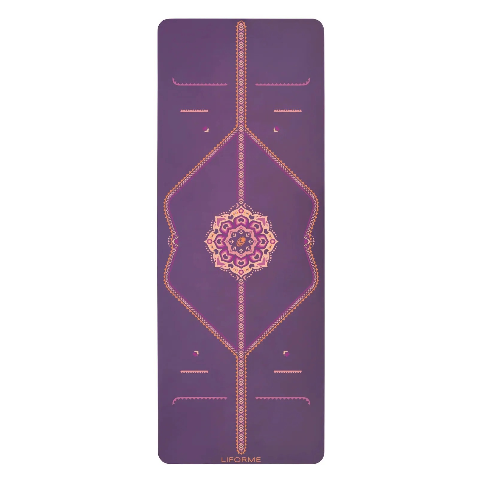 【A11 P+】LIFORME 經典瑜珈墊蓮花墊-元晶紫
