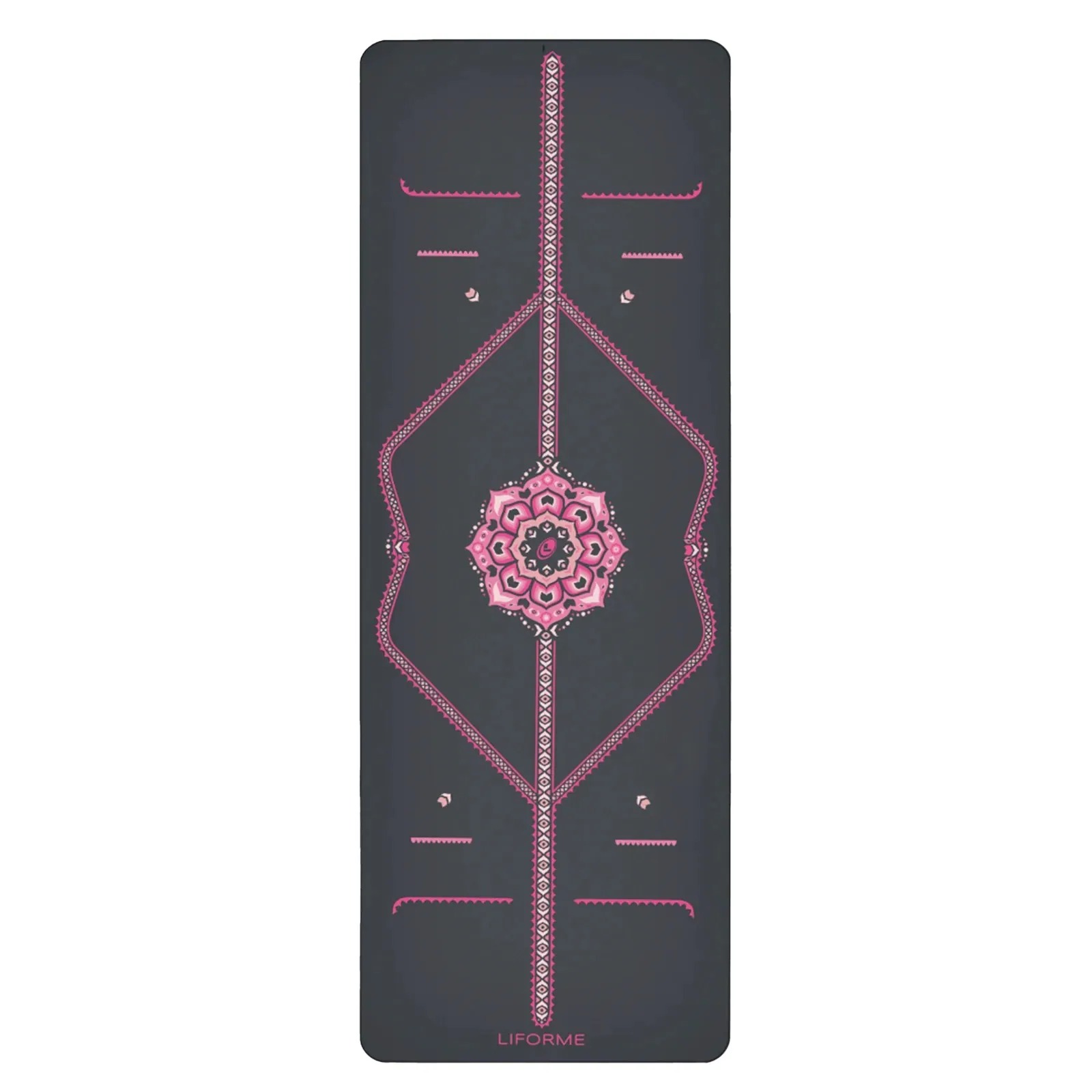 【A11 P+】LIFORME 經典瑜珈墊蓮花墊-玄武灰