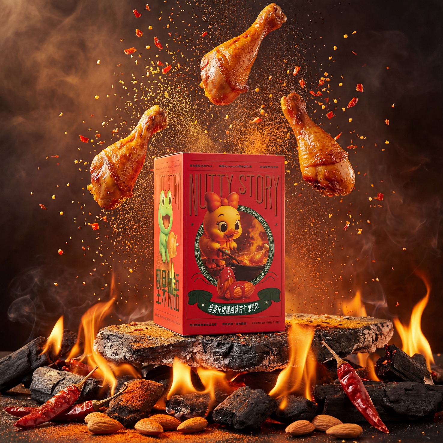 (天母)【Nutty Story】堅果物語 膳食纖維款隨身盒 1盒2包入