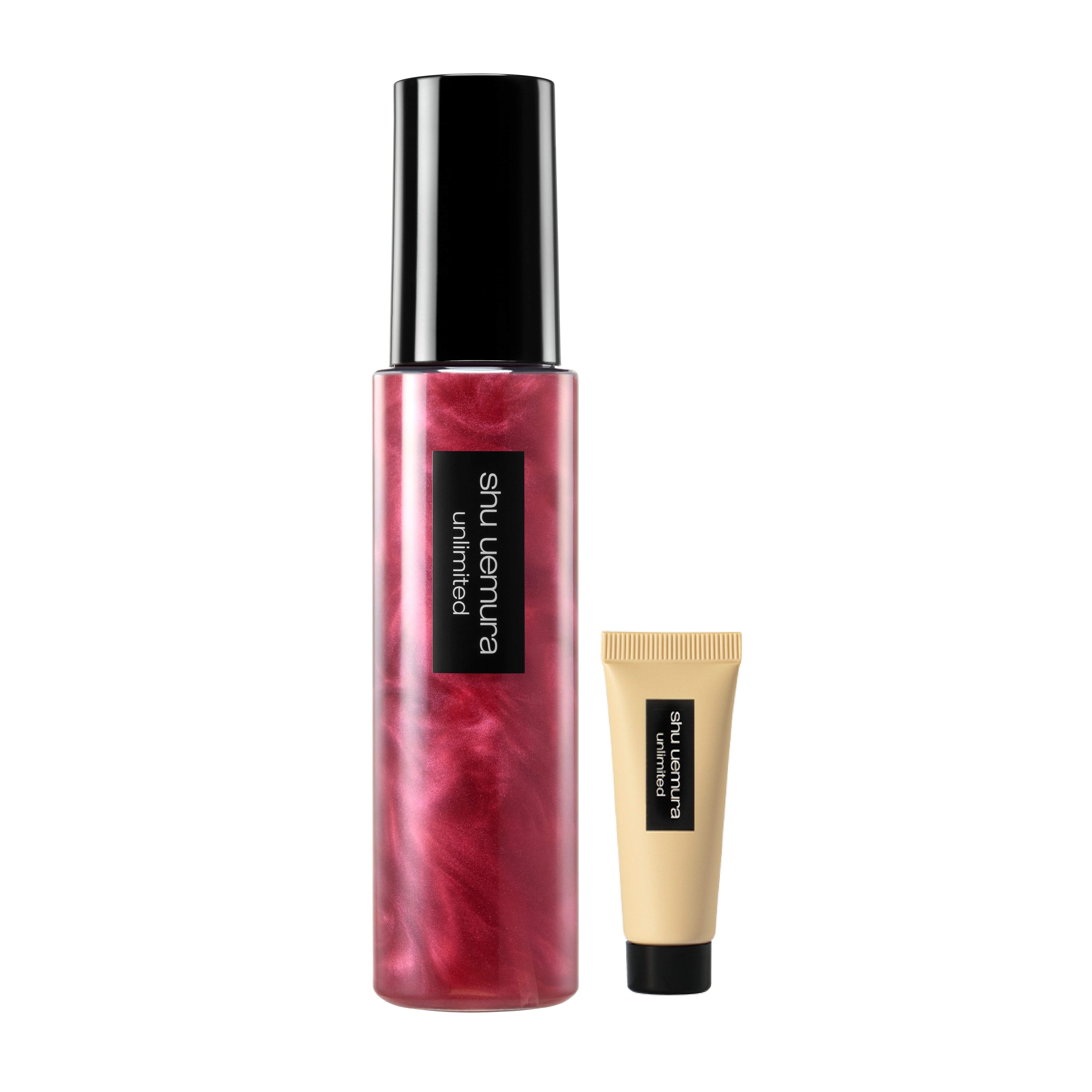 【2026線上年中慶 奢華明星週】shu uemura-無極限緋紅亮顏定妝噴霧特惠組