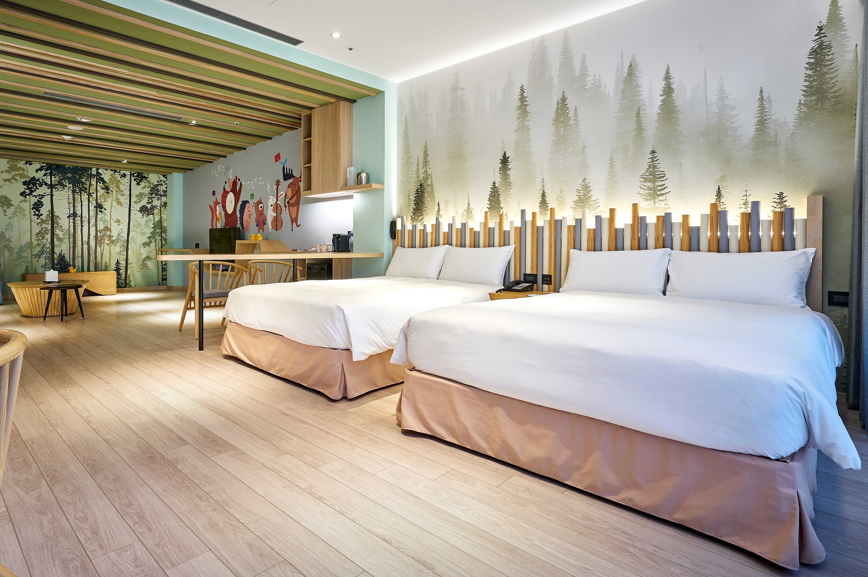 (西門)【盛夏奢華假期】棒棒積木飯店 森林精靈主題房平日住宿券