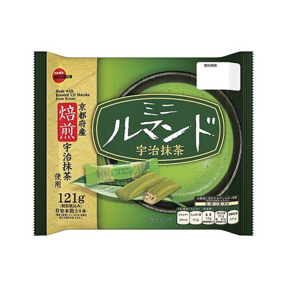 【超市】北日本迷你蘿蔓酥家庭包宇治抹茶風味115.2g