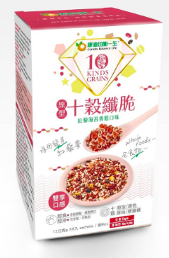 【超市點點好物】康迪原型十穀纖脆紅藜海苔香鬆口味96g
