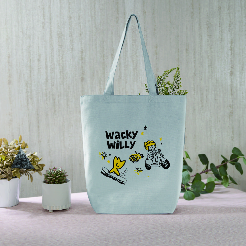 【DT】【Wacky WiLLy潮玩夏日】什麼都好裝 KIKY帆布托特包