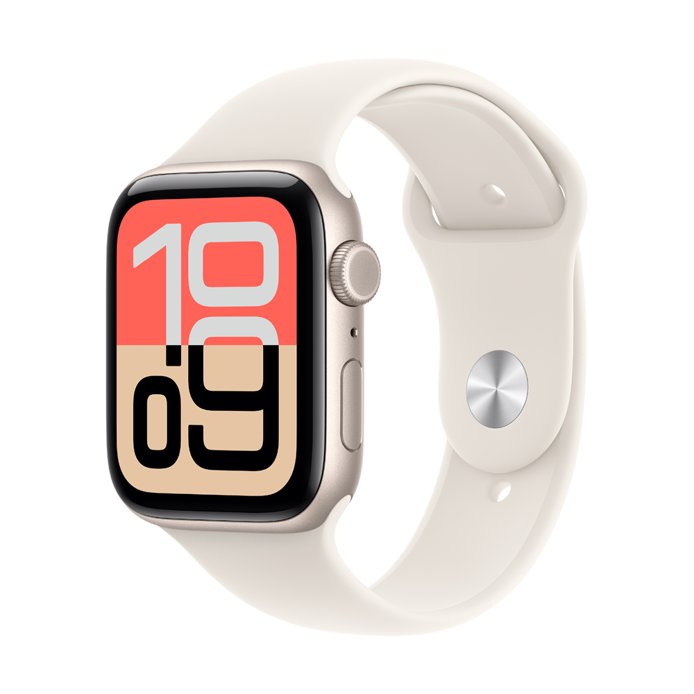 Apple Watch SE3 40mm 星光色鋁金配星光運動錶帶S/M+充電頭