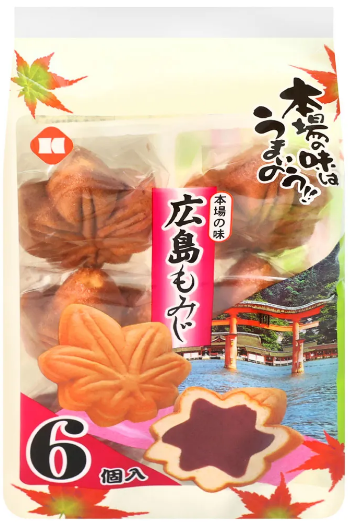 【超市點點好物】壽製菓廣島楓葉燒216g