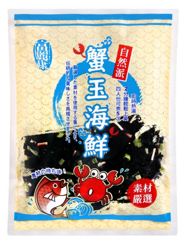 【超市點點好物】富麗康海帶湯-蟹玉海鮮95g