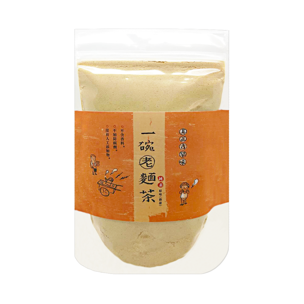 一碗老麵茶原味微糖500g
