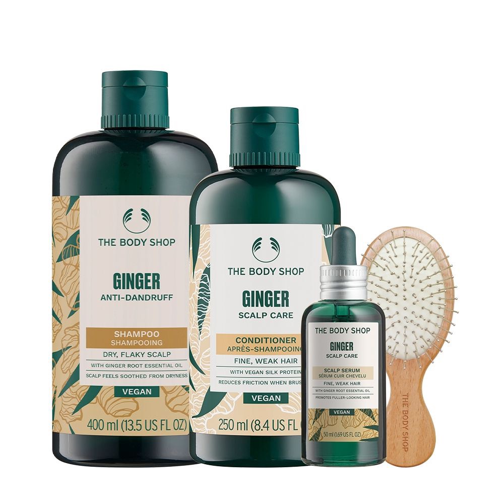 THE BODY SHOP-經典薑根金三角組