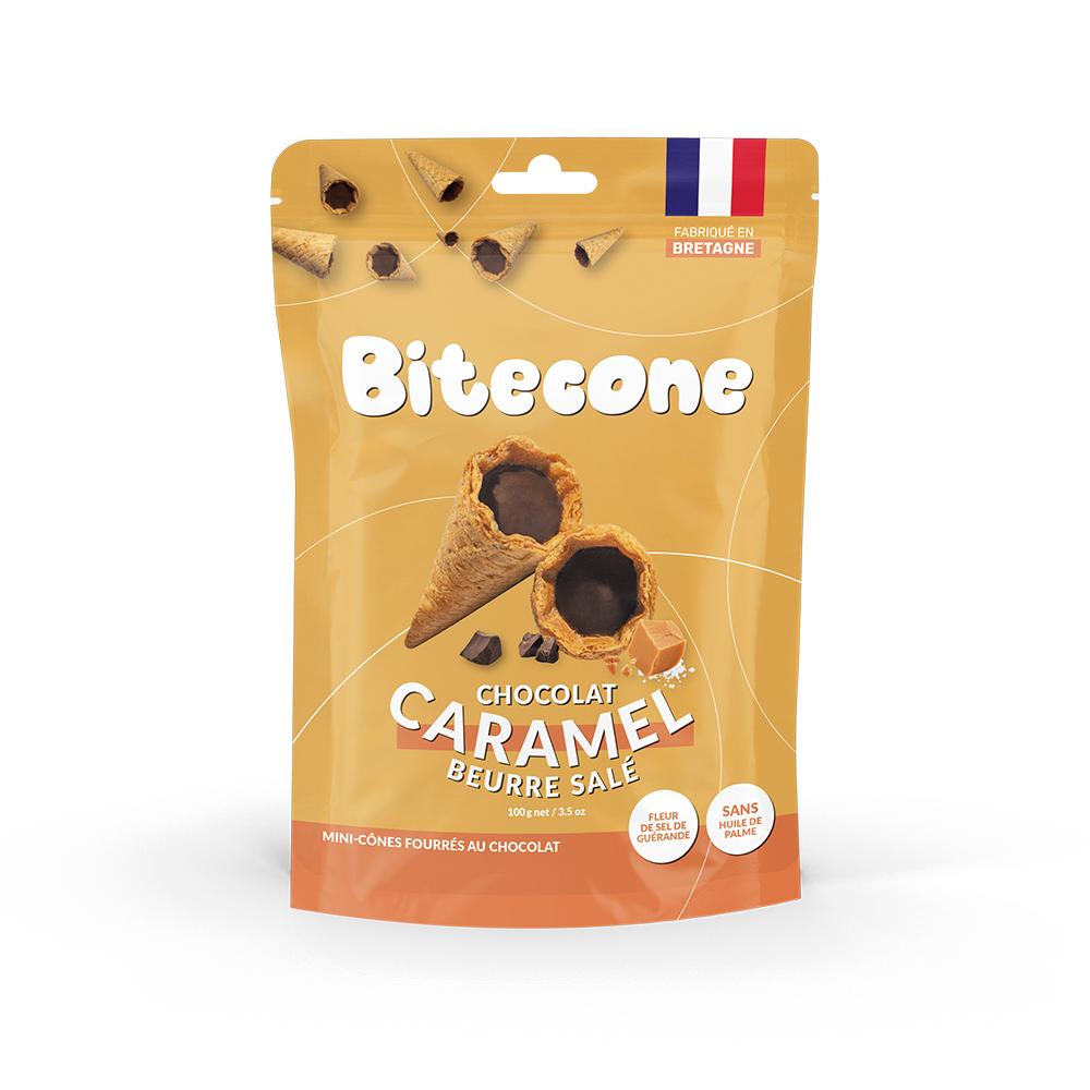 【台中店】 法國Bitecone迷你甜筒-焦糖奶油可可