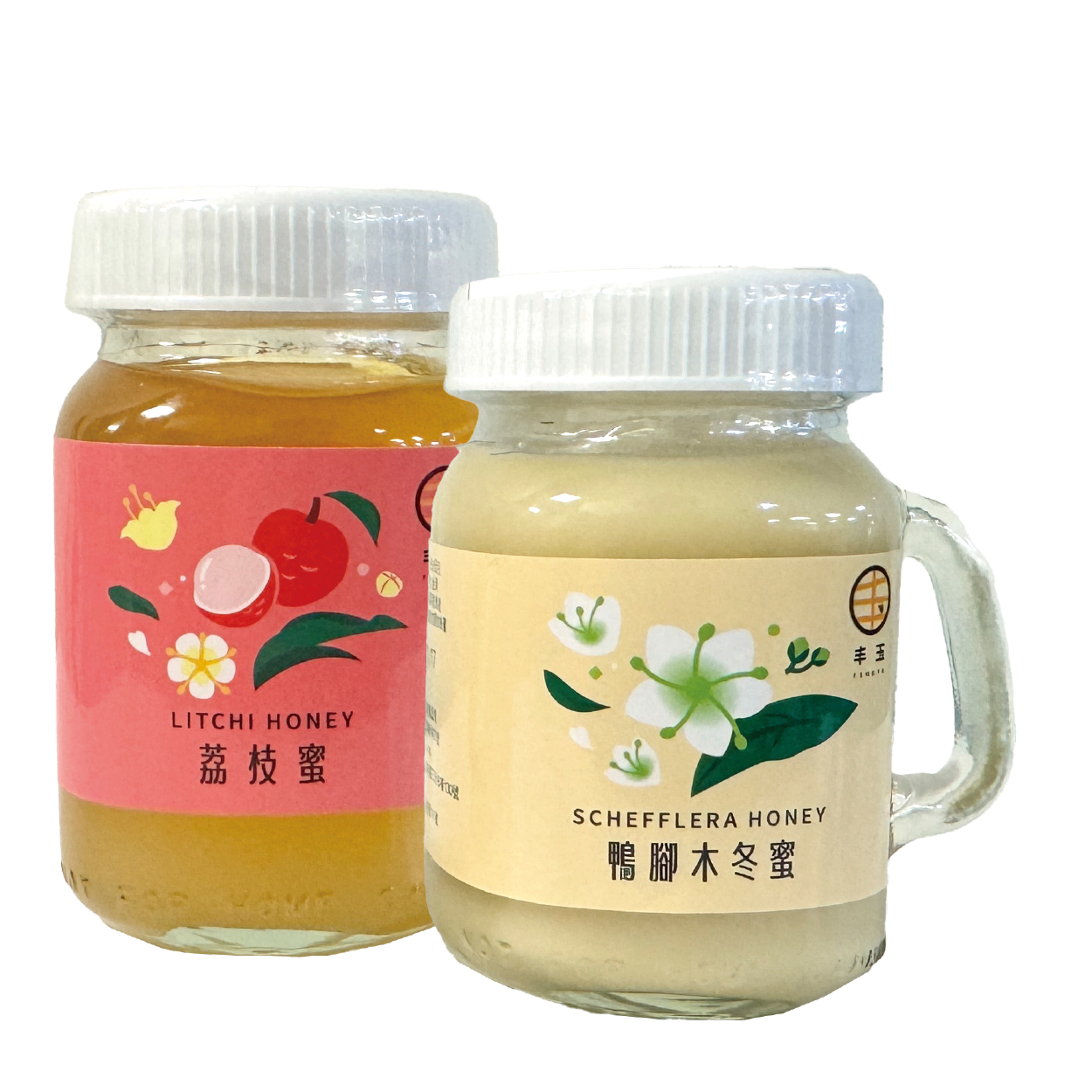 【心意滿點】丰玉 小鴨腳木蜜（人蔘蜜）150g+小荔枝蜜150g