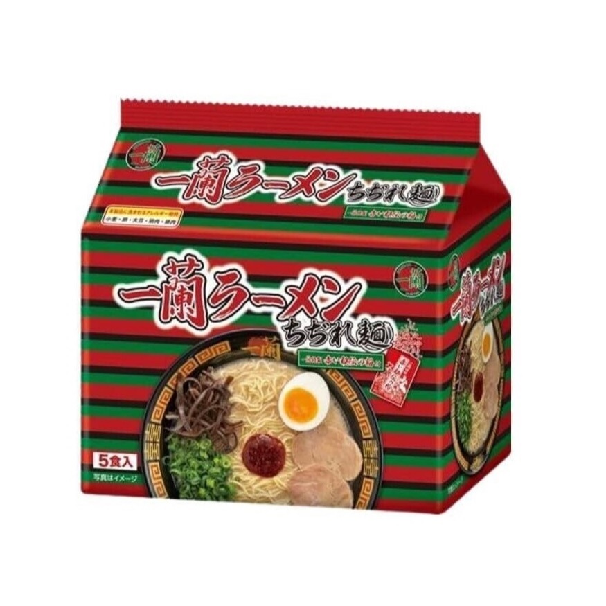 一蘭拉麵捲麵5入袋裝