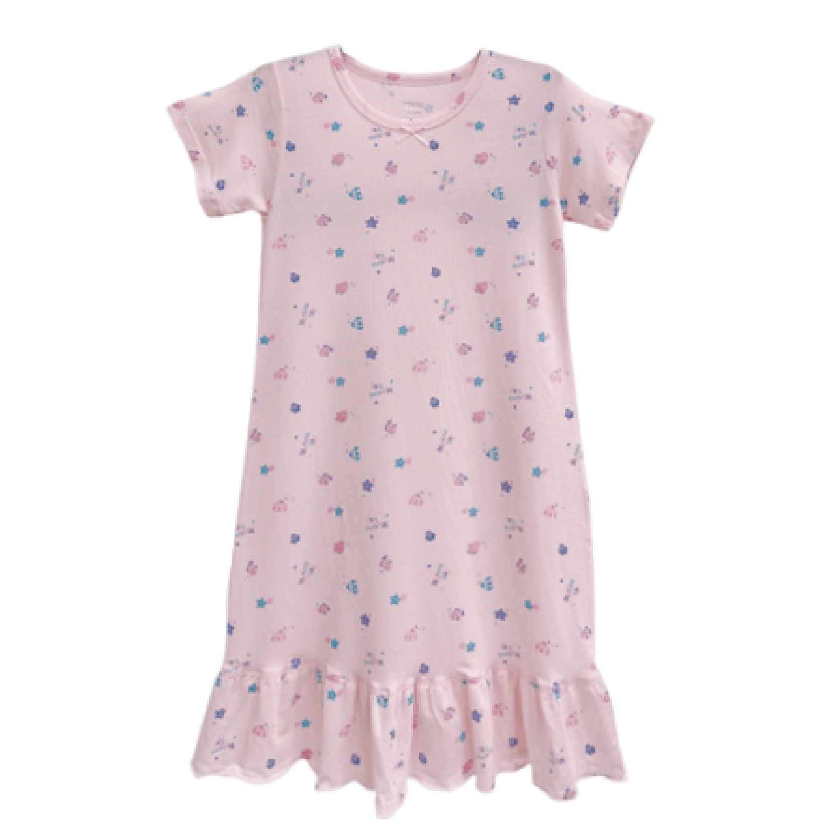 【點點遊樂園】	威星 台灣女童萊賽爾短袖洋裝