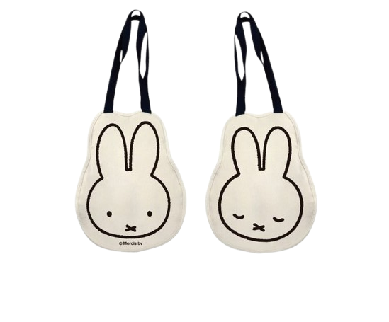 【我適文創快閃店】【MIFFY】米飛大頭造型帆布包