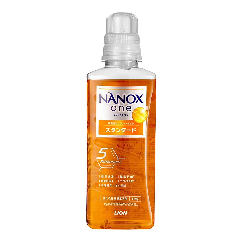 【有點好時節】日本獅王奈米樂超濃縮抗菌洗衣精-潔淨消臭640g