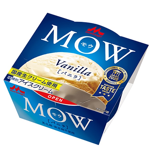 【盛夏冰點】森永MOW香草風味冰淇淋140ml