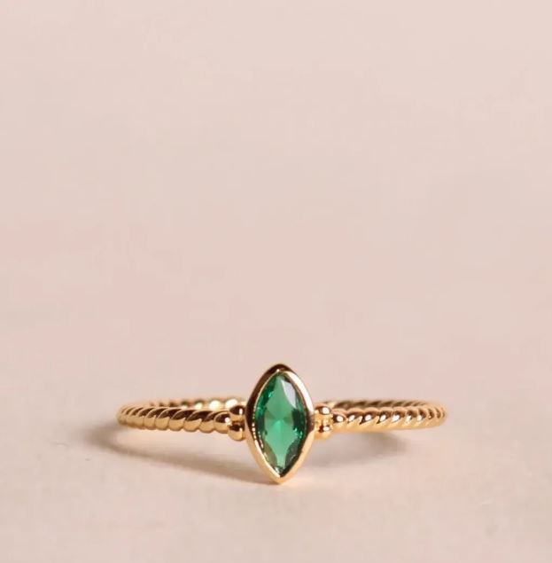 Chun &Eacute;toile-WAEKURA戒指 Wilma - 綠